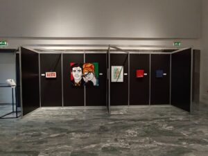 Mostra di quadri per asta benefica